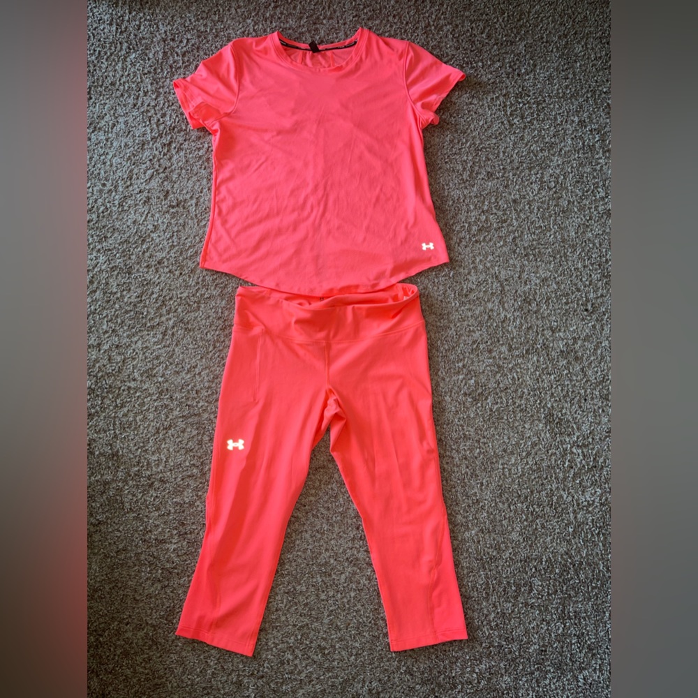 Women’s Under Armour Cool Switch Run: Shirt & Legging Set